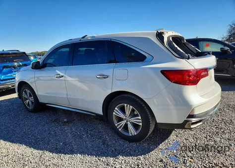 2020 Acura Mdx z USA, uszkodzony, nr VIN 5J8YD3H35LL013337